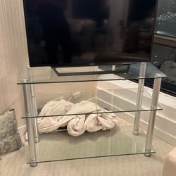 3 Layer Stand for TV or Living Room Heavy Tempered Glass