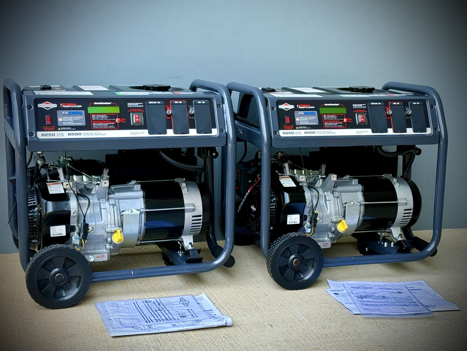 Brand new Generator Briggs & Stratton Briggs and Stratton Storm Responder 8500 / 6250 -Watt