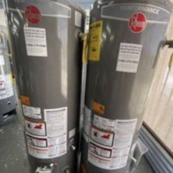 Rheem Water Heater Free Delivery Gas Tank Boiler De Agua