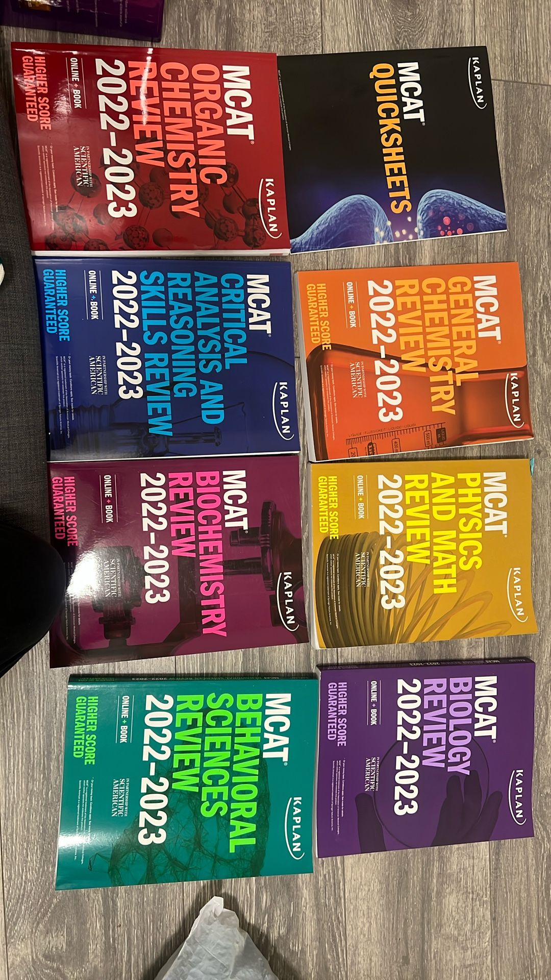 MCAT Kaplan 2022-2023 Complete Set
