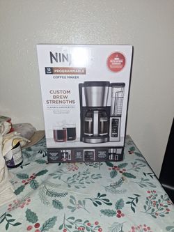 New Ninja 12cup Programmable Coffee Maker