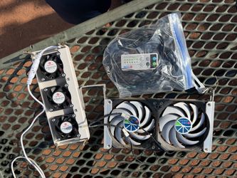 RV refrigerator fans