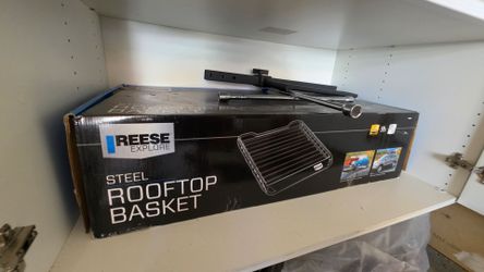 Roof rack basket