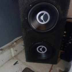 10" Subwoofers Box Included