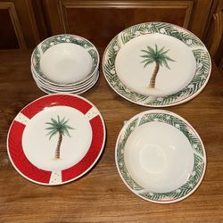 Stoneware Dinner Service Plates
