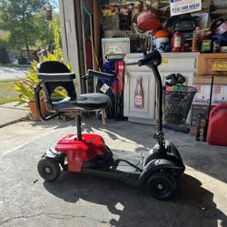 Drive Bobcat four wheel scooter with brand new batteries and charger $250