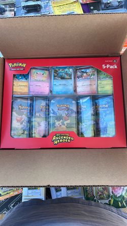 Pokemon ascended hero tins 5pack