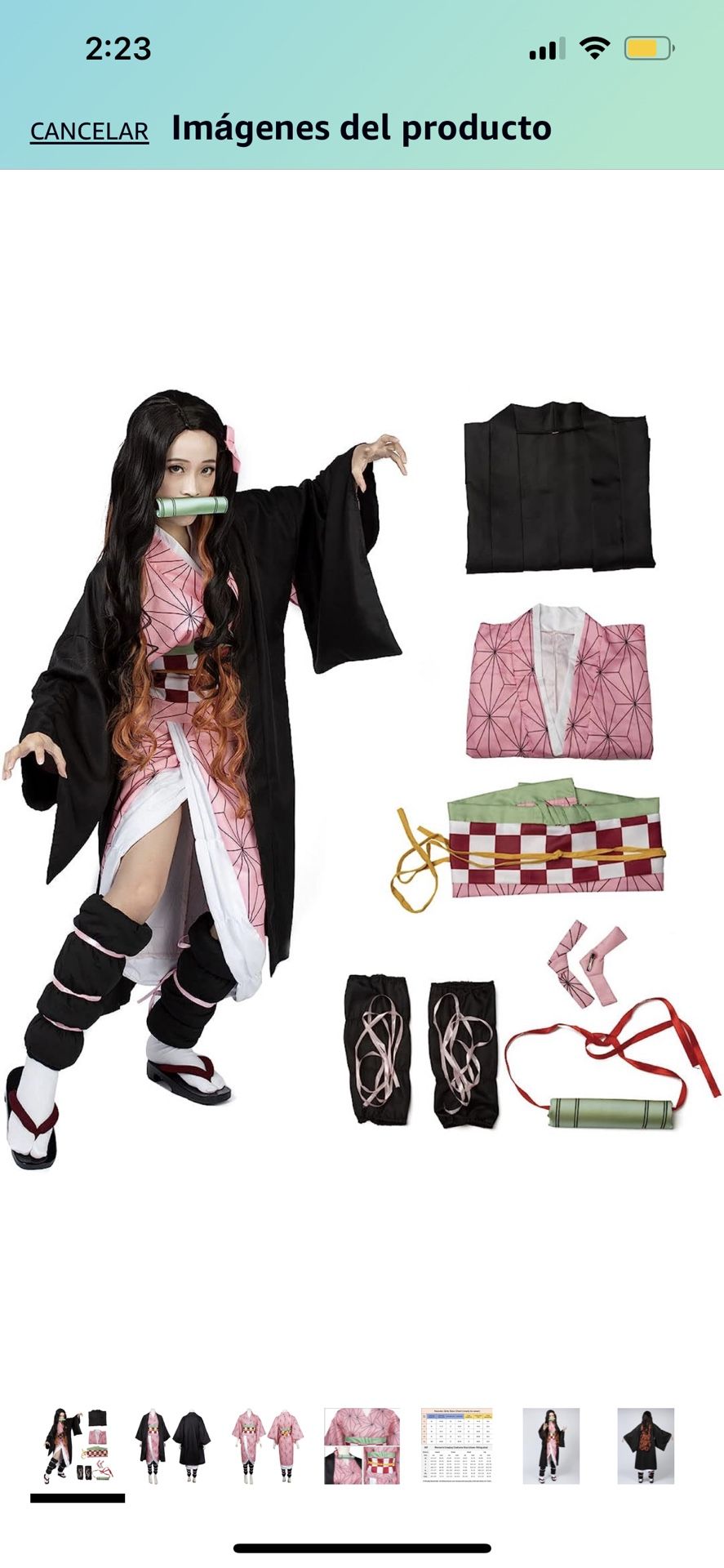 Nezuko Costume