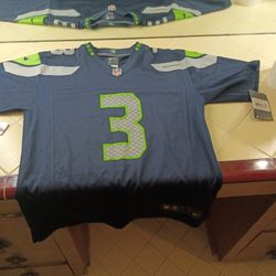 Russell Wilson, Seahawks Youth Jersey Size LG, $20.00