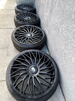26” inch Forgiato rims and tires