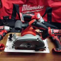 Milwaukee M18 Brushed Power Tools No Batteries No Charger