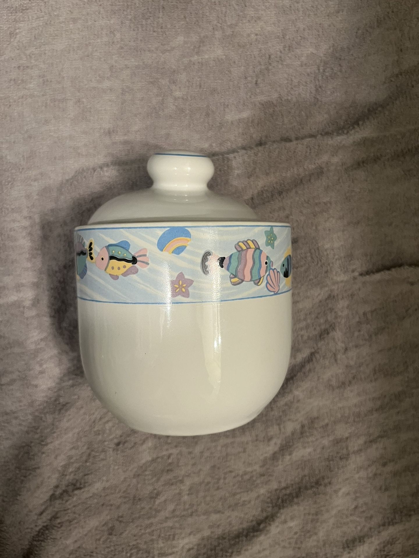 Vitromaster Ceramic Sugar Bowl With Lid