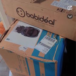 Brand New Gray Car Seat And Pack An Play 