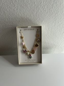 Pink Charmed Necklace