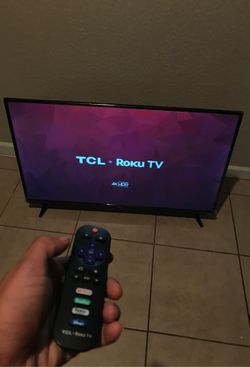 TCL 43 inch 4k roku smart tv