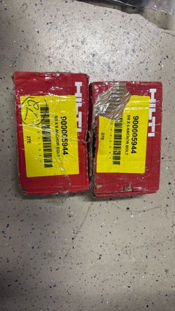 Hilti 5/8 X 6” Anchor Bolt