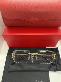 Cartier Diamond Cuts Glasses(clear)
