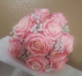  Pink Bridal Bouquet

