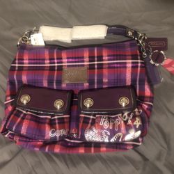 Coach Tartan Bag