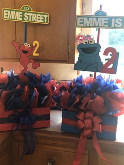 Sesame Street decorations