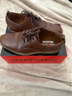 Deer Stags boy dress shoes size 3