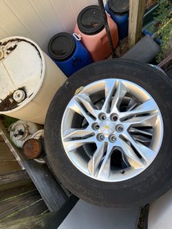 19 in alloy OEM Chevy blazer 2019 rims