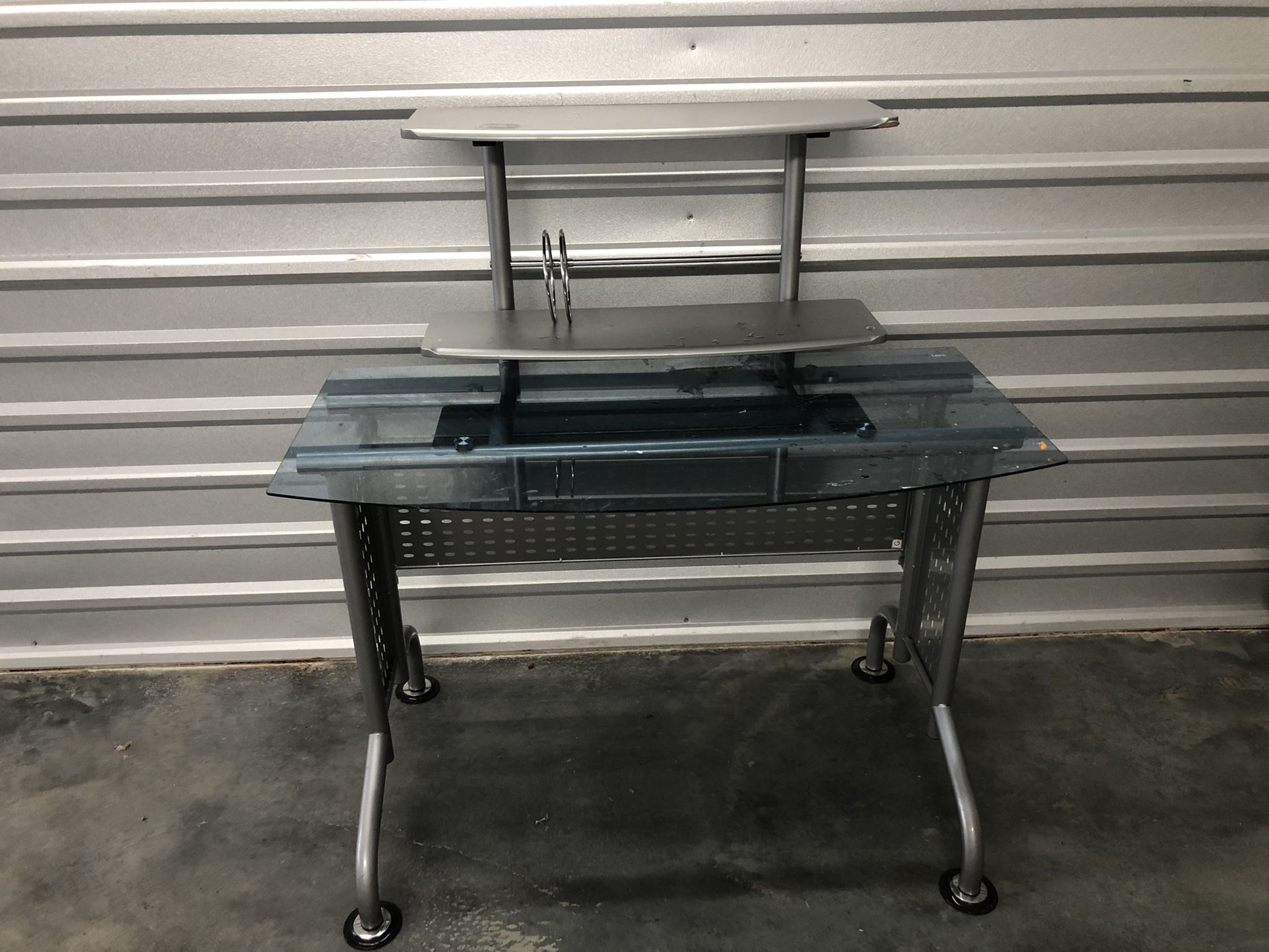 Glass Computer Desk