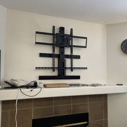 Above Fireplace TV Mount