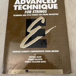 Advanced Technique for Strings Violin