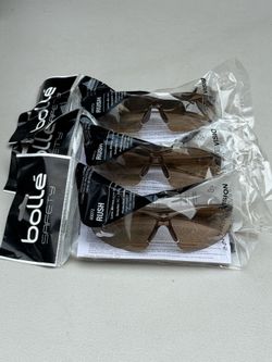 3 pack bolle industrial safety glasses