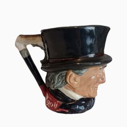 Vintage Royal Doulton Ceramic Mini John Peel Character Mug
