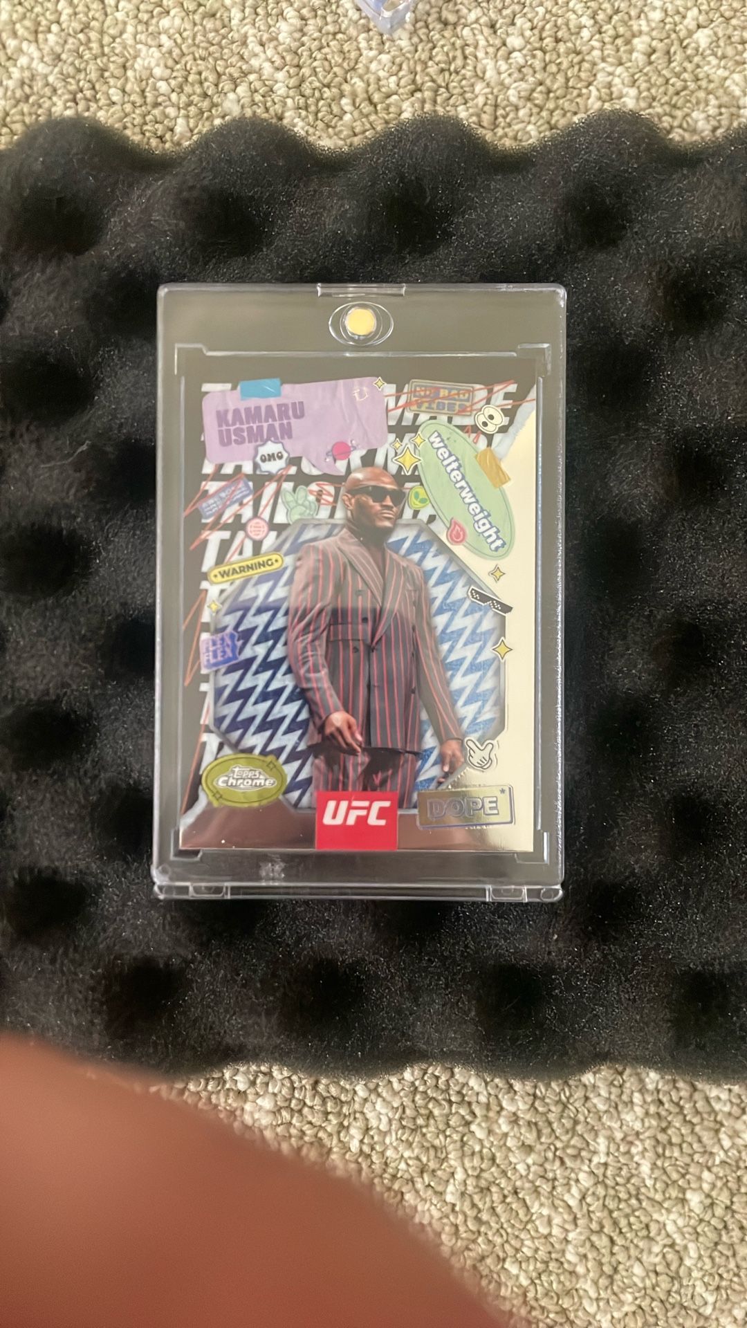 UFC 2025 Topps Kamaru Usman Card