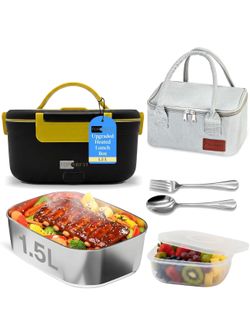 Lunch box heated