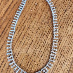 Vintage Rinstone Necklase Well Made