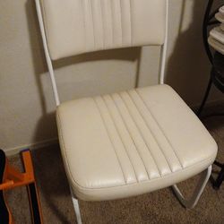 Leather Arched Chair $ 30