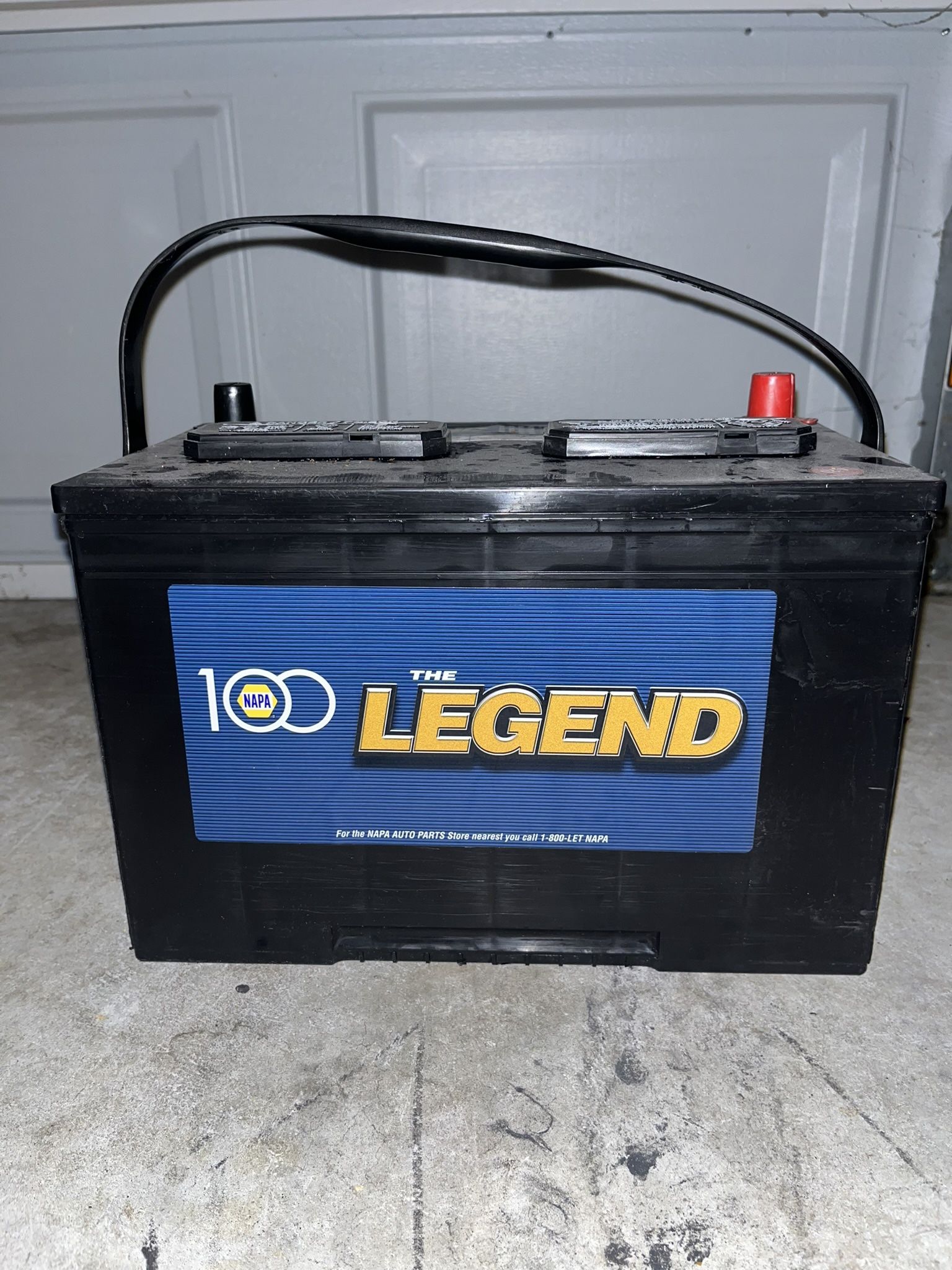 NAPA The Legend Car Battery Group 27 – 710 CCA – Brand New (April 2025)