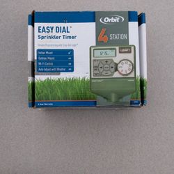 Easy Dial 4 Station Sprinkler Timer
