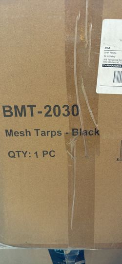 Mesh Tarps Black