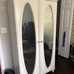 White armoire from Bombay Kids