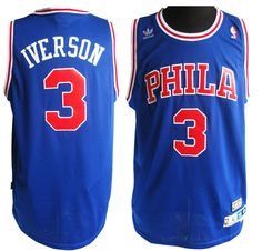 Allen iverson sixers phila jersey large