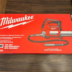 Milwaukee M18 2-Speed Grease Gun (Tool Only) – Brand New, Sealed