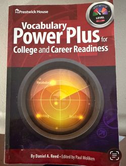 Vocabulary Power Plus for College and Career Readiness