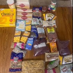 NOT FREE NOT EXPIRED ALL New Food Oatmeal ,Nuts,Cerals,Dried Food,Snacks &Food Cans