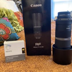 Canon RF 800mm F11 With Extras 