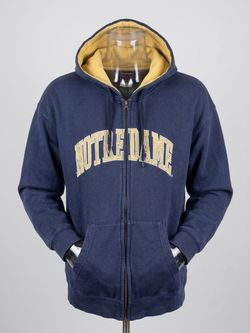 Notre Dame Full-Zip Hoodie Size Large