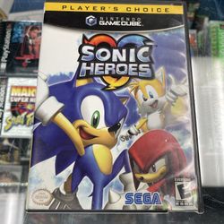 Sonic Heroes GameCube $55 Gamehogs 11am-7pm