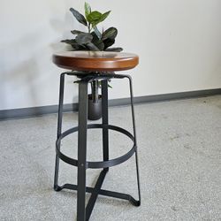 West Elm Height Adjustable Stool 