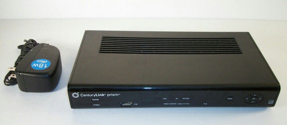 CenturyLink prism Pace IPH8005 DVR 250GB Cable Set Top
