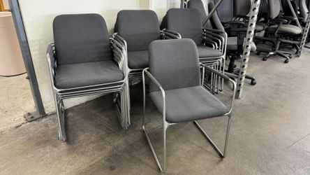 Grey Side / Stack Chair