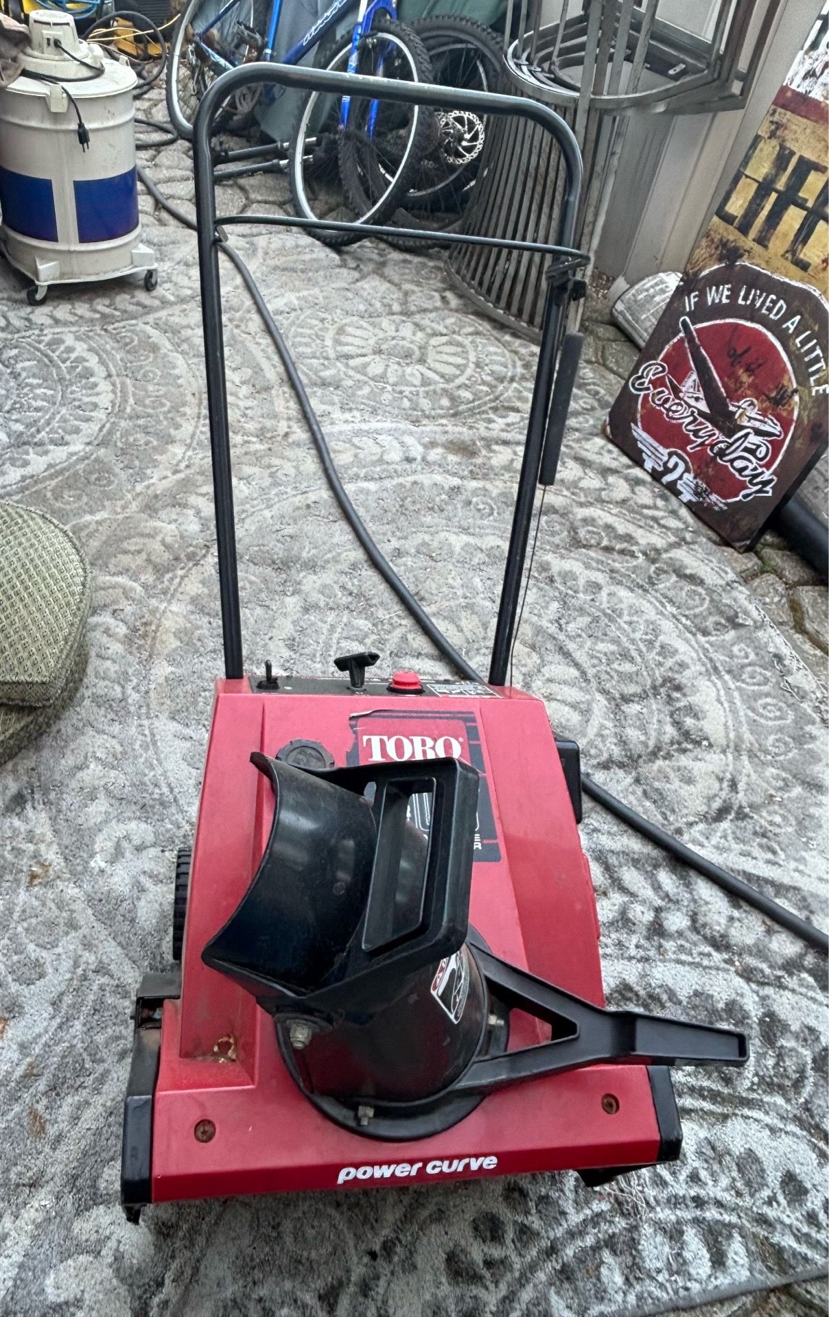 Toro Power Curve Snow Blower